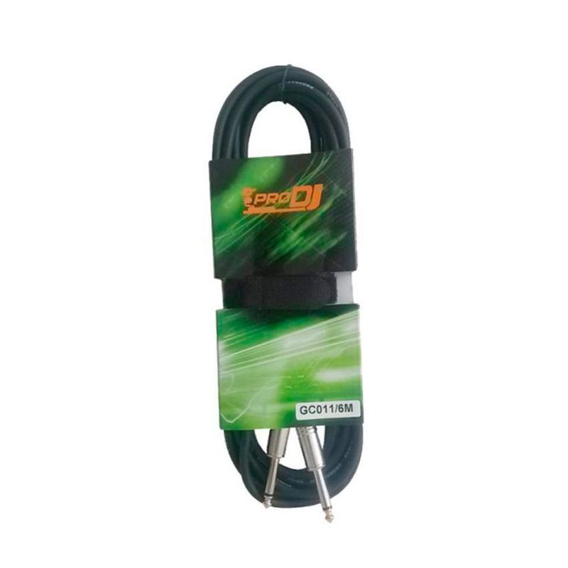 Cable Gc011/6m Instrumento 6.3 / 6.3 Negro 6m PRO DJ | falabella.com