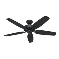 Ventilador De Techo Decorativo Sin Luz 5 Aspas 4516 CFM Negro Hunter Fan