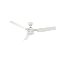 Ventilador De Techo Industrial Sin Luz 3 Aspas 5256 CFM Blanco Hunter Fan