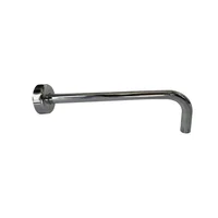 Brazo para regadera ducha 30 cms Slim Acero Inoxidable
