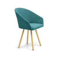 Silla Tokyo en Tela 80.5X61X57 Petróleo