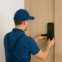 Instalacion Cerradura Alta Seguridad Puerta Madera - Int