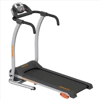 Athletic Trotadora Caminadora Motor 22T Resistencia 110Kg 1 Hp Velocidad 10Km/h Negro
