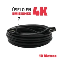Cable Hdmi De Alta Definición 4K 10M