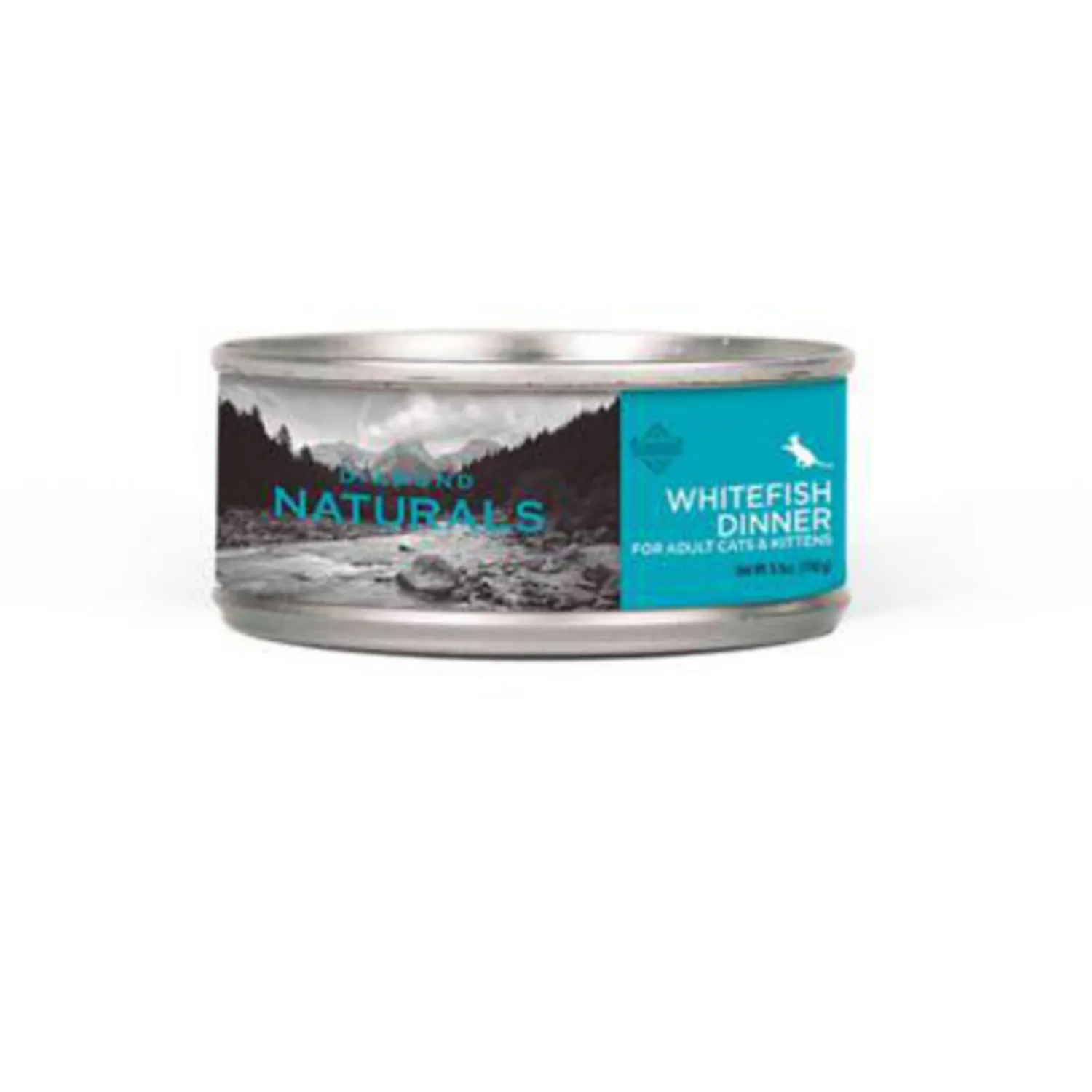 Comida Húmeda En Lata Para Gato Diamond Naturals Sabor A Pescado 155gr