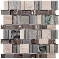 Mosaico Malla America 30X30Cm Gris
