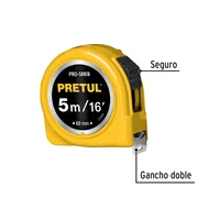 Flexómetro 5 Metros Pretul