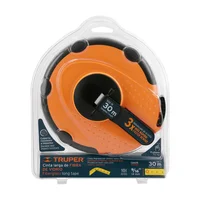 Cinta Métrica Fibra de Vidrio Carcasa Plast 30 m Truper