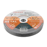 Disco para Corte Extrafino de Metal 7 Pulgadas