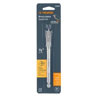 Broca Espada para Madera 1/2 Pulgadas