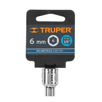 Copa Estándar de 6 Puntas Métrica 6 mm Truper