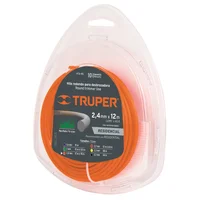 Hilo Redondo Para Guadaña Diámetro 2.4 Mm Naranja