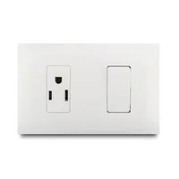 Mixto Tomacorriente Amer 2P + E + Interruptor Vive Veto