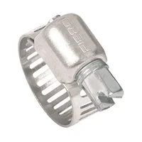 10 Mini Abrazaderas Acero Inoxidable 3/8 A 5/8