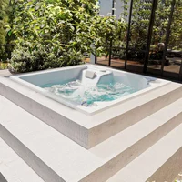 Hidromasaje Chattanoogan 200X200 Blanco-C4
