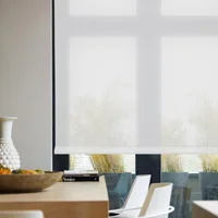 Enrollable Solar Screen 10 Blanco A La Medida Ancho Entre 240.5-260  cm Alto Entre  240.5-260 cm