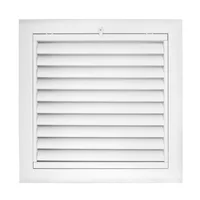 Rejilla Ventilación Aluminio Persi Aleta Fija 30X30