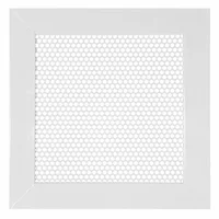 Rejilla Ventilación Aluminio Perforada Redondada 30X30