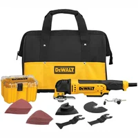 Herramienta Oscilante Eléctrica DEWALT DWE315K con Kit de Accesorios