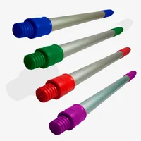 Kit x 4 Cabos en Aluminio 70 cm para Recogedor de Piso