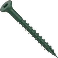 Tornillo para Madera Mando Estrella N. 8 X 4.13 cm Verde