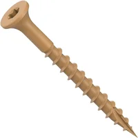 Tornillo para Madera Mando Estrella N. 8 X 4.13 cm Tostado