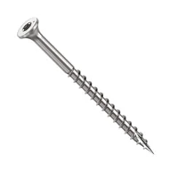 Tornillo Cabeza Estrella Acero Inoxidable N. 8 X 4.13 cm 350 Unidades
