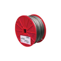 Rollo de Cable 0.48 cm 133 Hilos Acero Inoxidable 76.20 M