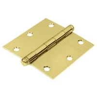 Bisagra Cuadrada Acero Cabeza Plana 3.1/2 Pulg
