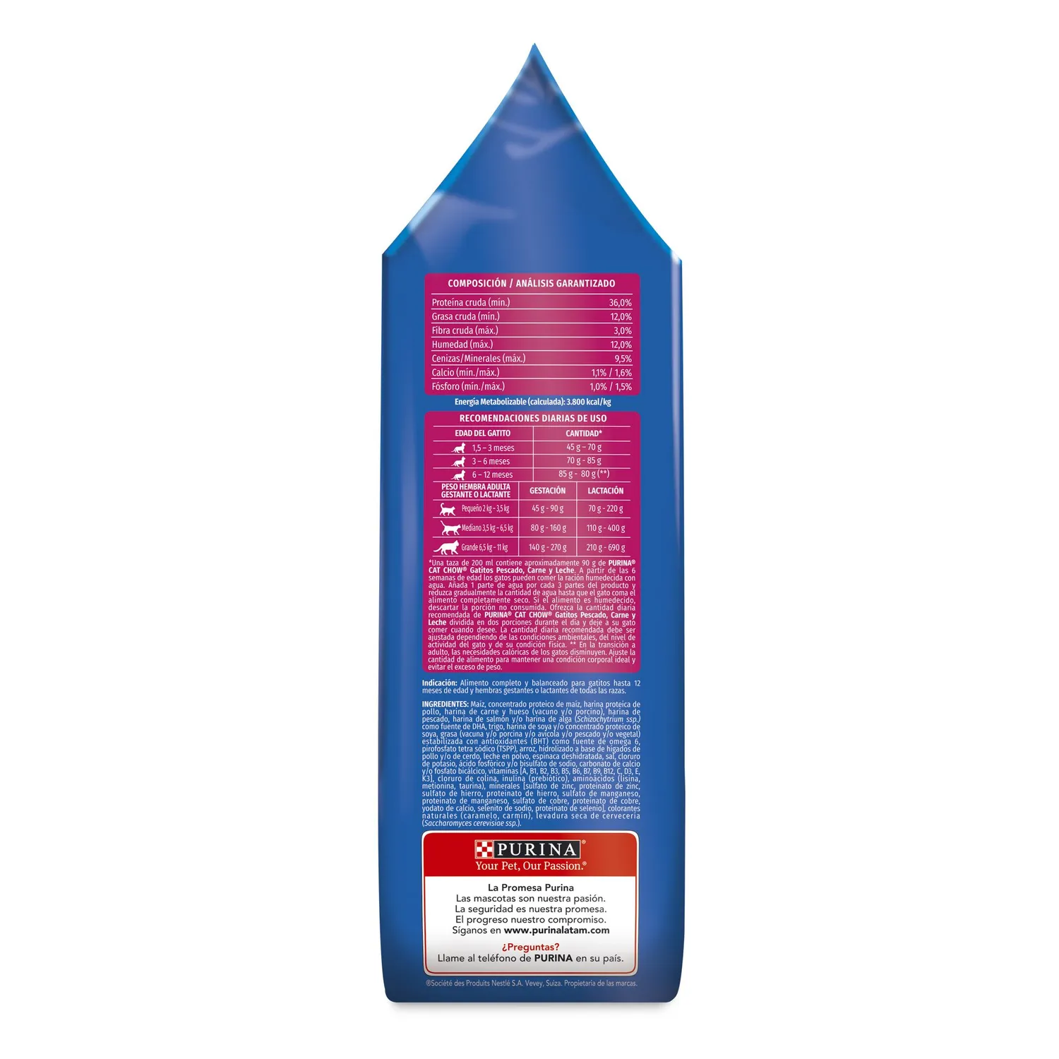 Comida Seca Para Gatitos Fortidefense Cat Chow 8kg 3