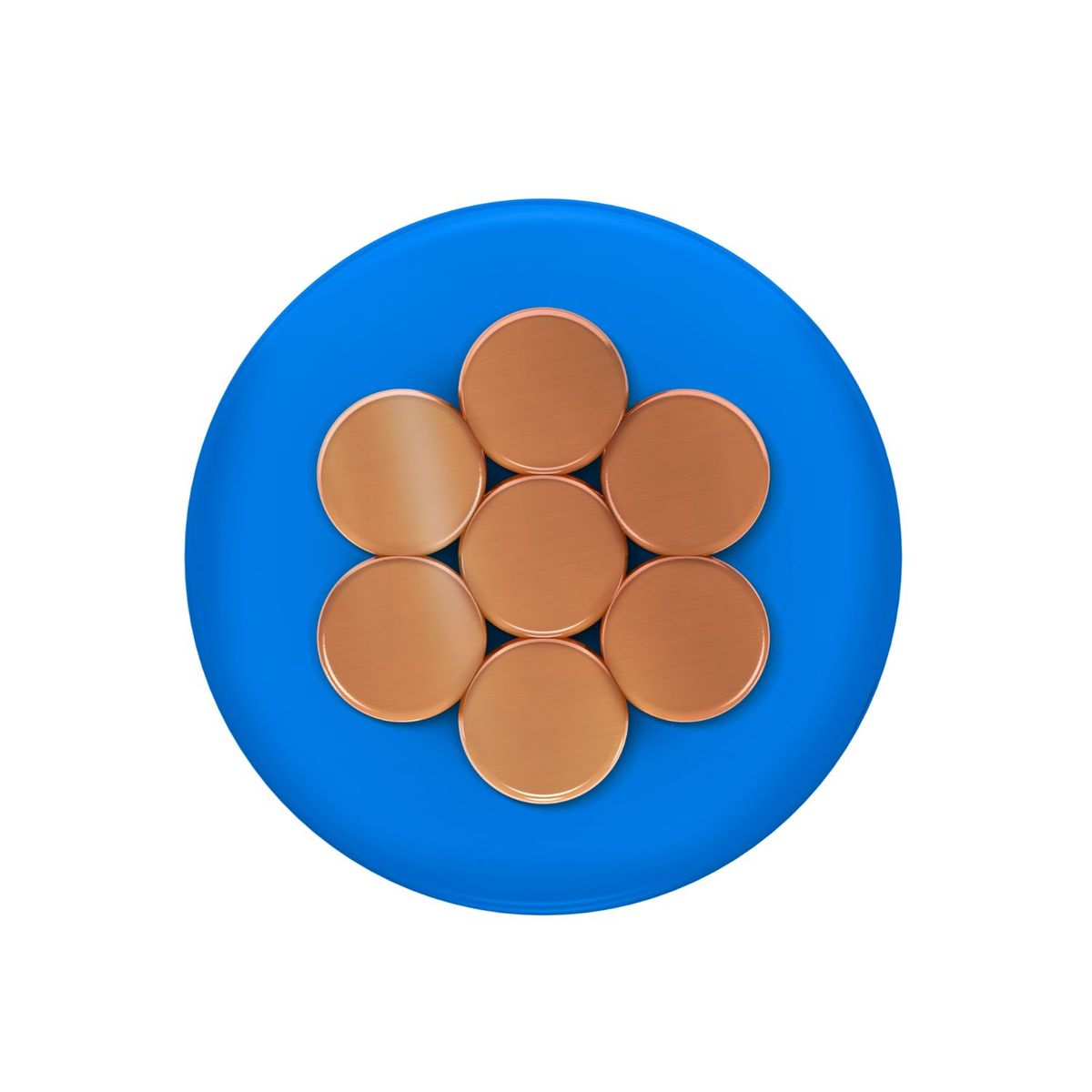 CENTELSA BY NEXANS - Cable N12 100M Lib/Halog Azul Centelsa