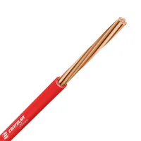 Cable N12 100M Lib/Halog Rojo Centelsa