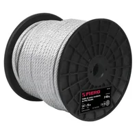 Cables Acero Recubiertos Pvc 7x7 Hilo 75m 560kg