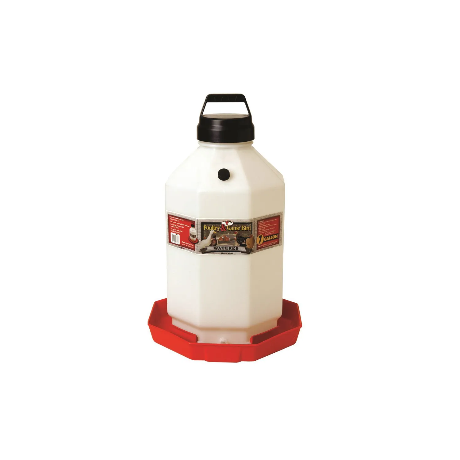Bebedero Para Aves De Corral Plástico 26,49L