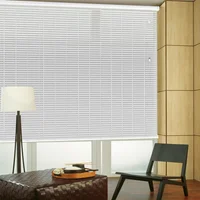 Persiana Horizontal De Aluminio 50 mm Color Natural A La Medida Ancho Entre 305.5-330  cm Alto Entre  115.5-130 cm