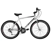 Bicicleta De Montaña Sforzo R26 18V Doble Pared Cambios Tipo Moto Blanco