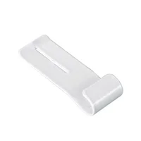 2 Soporte de Tubo Blanco