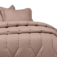Plumón Fundón Microfibra Semidoble Taupe