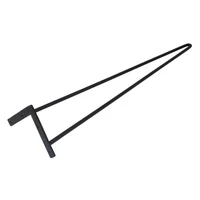 Pata Acero 710Mm Negro
