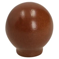 Botón Madera Haya Laca Miel 30mm