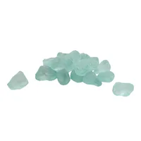Cuarzo Decorativo Vidrio 8 Cm Aguamarina Bolsa