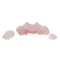 Cuarzo Decorativo Vidrio 8 Cm Rosa Bolsa