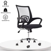 Silla de escritorio Negro Ekonomodo Colombia Colors