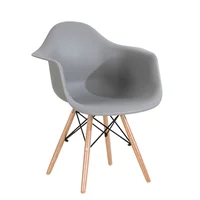 Silla Brazos Eames Adulto 58.5X62X80 Gris