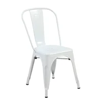 Silla de escritorio 35X34X85 Blanco Ekonomodo Colombia