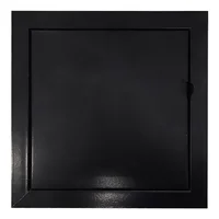 Tapa Regular Aluminio y Lámina Galvanizada Palanca 60X60 Negro