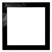 Marco Ensamble Cielo Raso 60X60 Negro