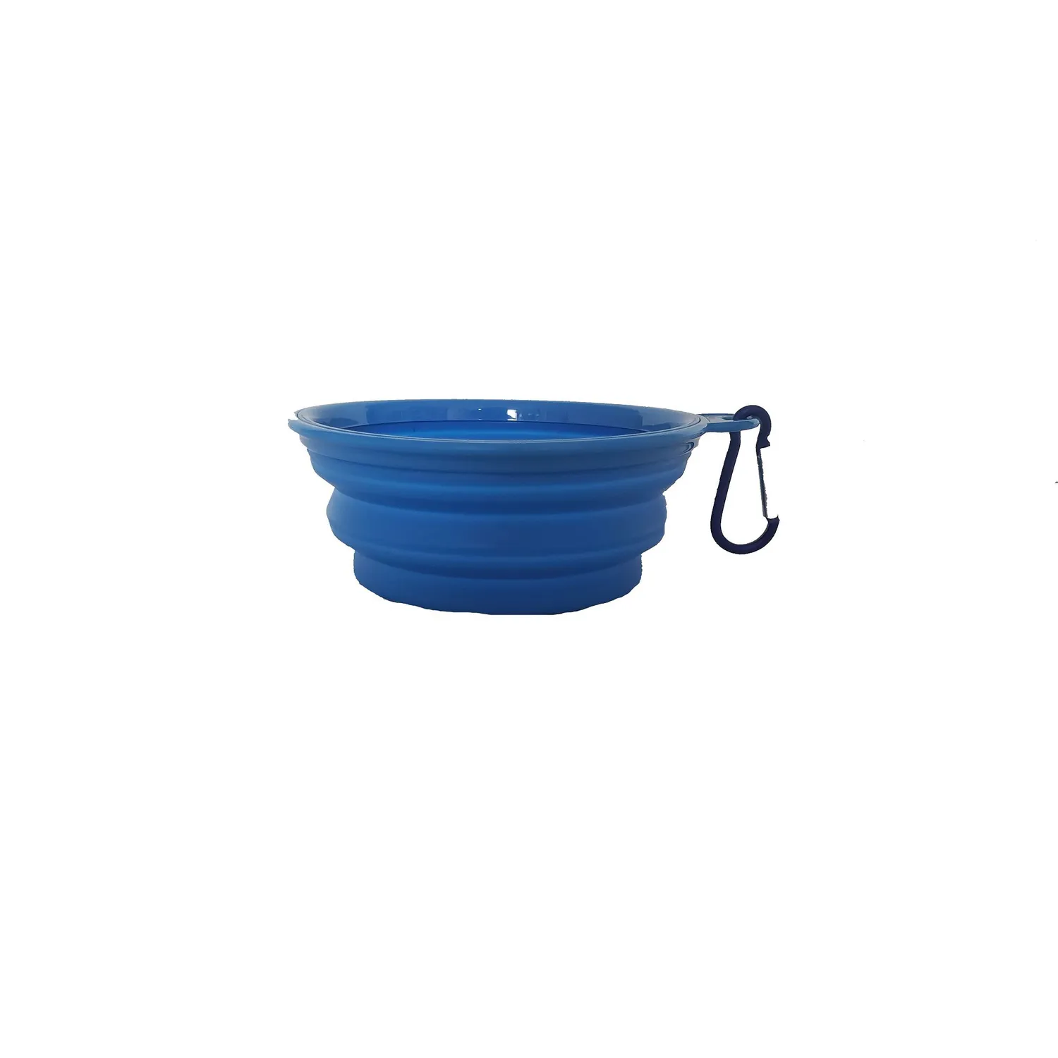 Tazón En Silicona Para Mascotas Pequeño Color Azul Solepet 13Cm 4