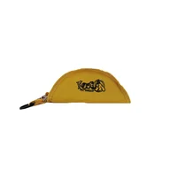 Recipiente Para Mascotas Plegable Cremallera Y Mosquetón Solepet Color Amarillo