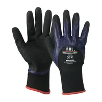 Guante Multiflex Poliester Nitrilo Sandy Talla M